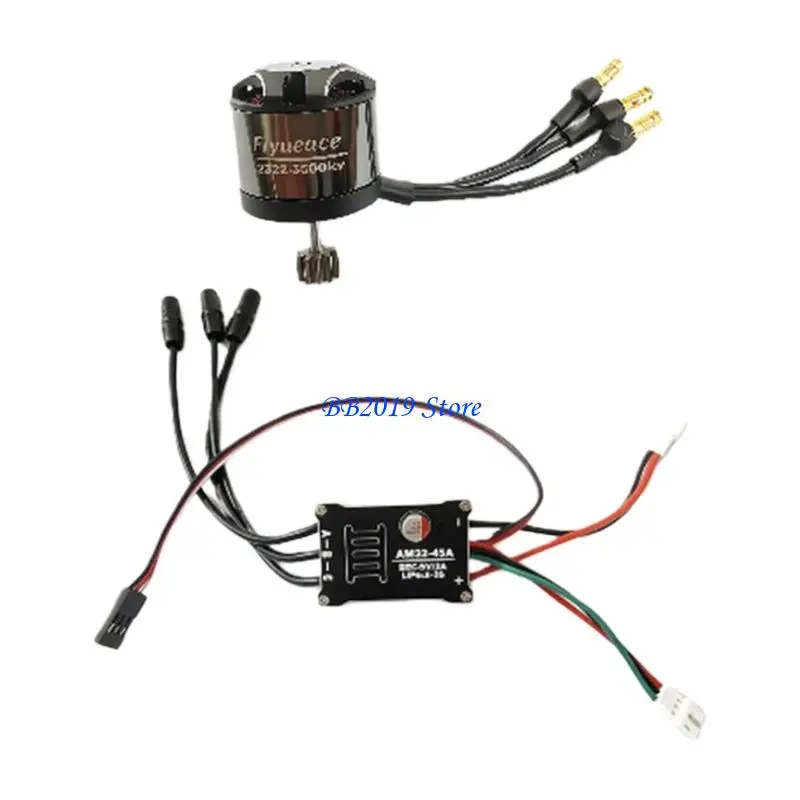 

Q0KB Easy Installation Outrunner Power Upgrade Set For Remote Control Toy Upgrades Offering Strong Power Output