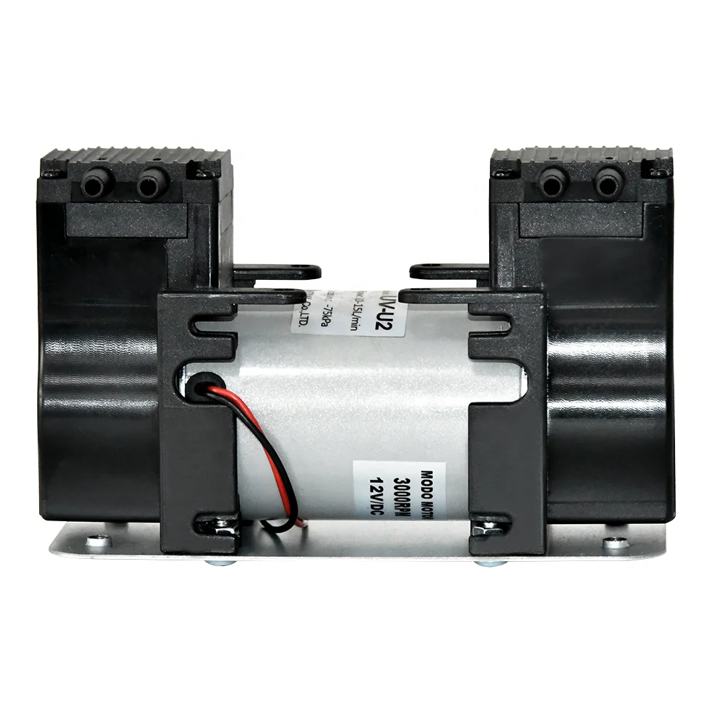 12V 24W 15L/min -85KPa High flow Small Electric DC Diaphragm Vacuum Pump For Medical Equipment