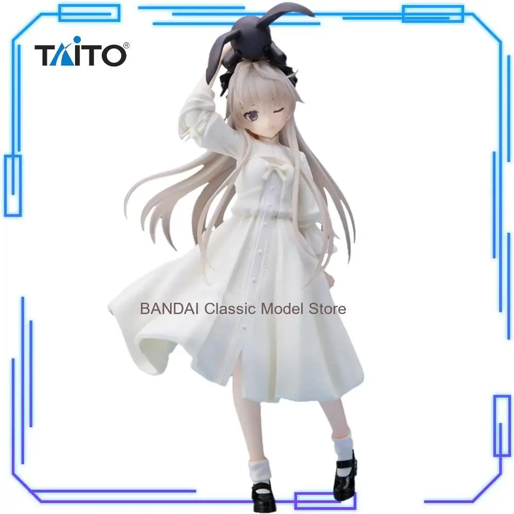 

В наличии: Оригинальная фигурка Taito Yosuga No Sora Kasugano Sora Coreful, версия Osumashi, 18 см, коллекционная модель, подарок