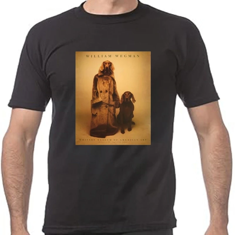 

exposición de William Wegman, para hombre, camisetas personalizadas, camisetas de diseñador, camisetas gráficas para hombre