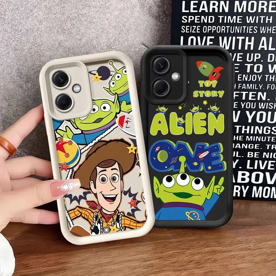 Toy Story Woody Lotsos Mirror Phone Case for Xiaomi Redmi Note 11 Pro 5G 12S 11S 12 13 11 Pro Plus 10S 10 Pro 13 5G Capa Cover