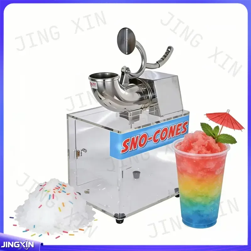 Custom for Commercial Ice Shaver Heavy Duty Multifunctional Ice Crusher Machine Snow Cone Maker Electric Shaved Ice Blender