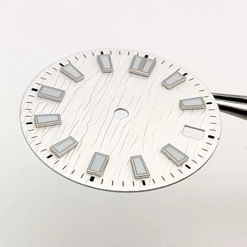 หน้าปัดเรืองแสง Super Bright Aseptic Luminous สีเขียวส่องสว่าง, อุปกรณ์เสริมหน้าปัดนาฬิกา NH35, 28.5 มม