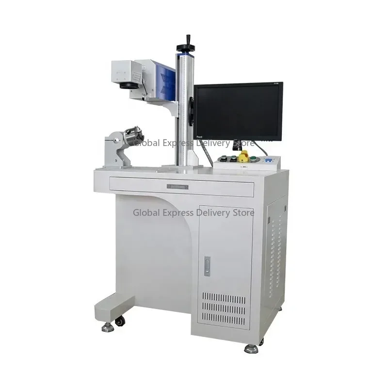 20W 30W 50W 100W Desktop Portable Fiber CO2 Laser Marking Machine - Competitive Price for Industrial Marking