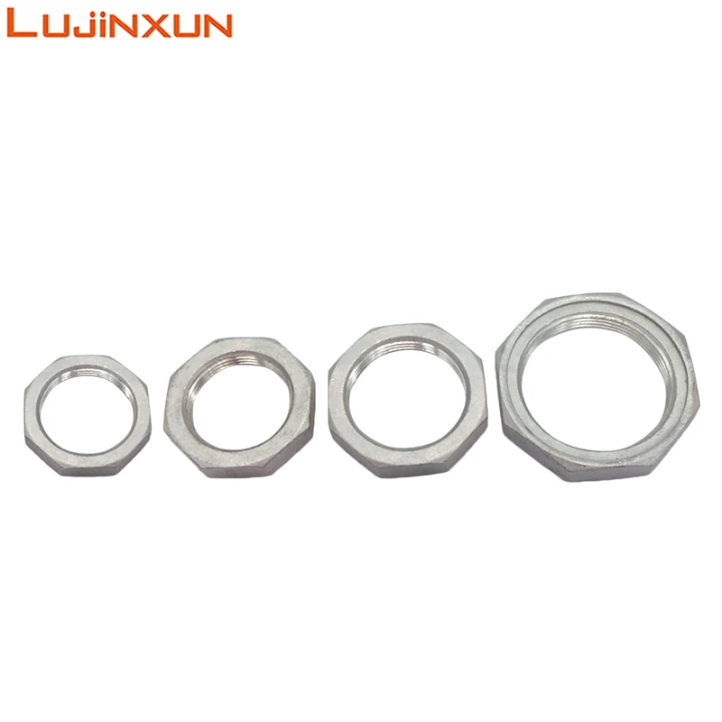 LUJINXUN 304 Stainless Steel Locknut Nut Water Heater Parts for Solar Water Tank 3/4inch/1inch/1.2inch/1.5inch/2inch