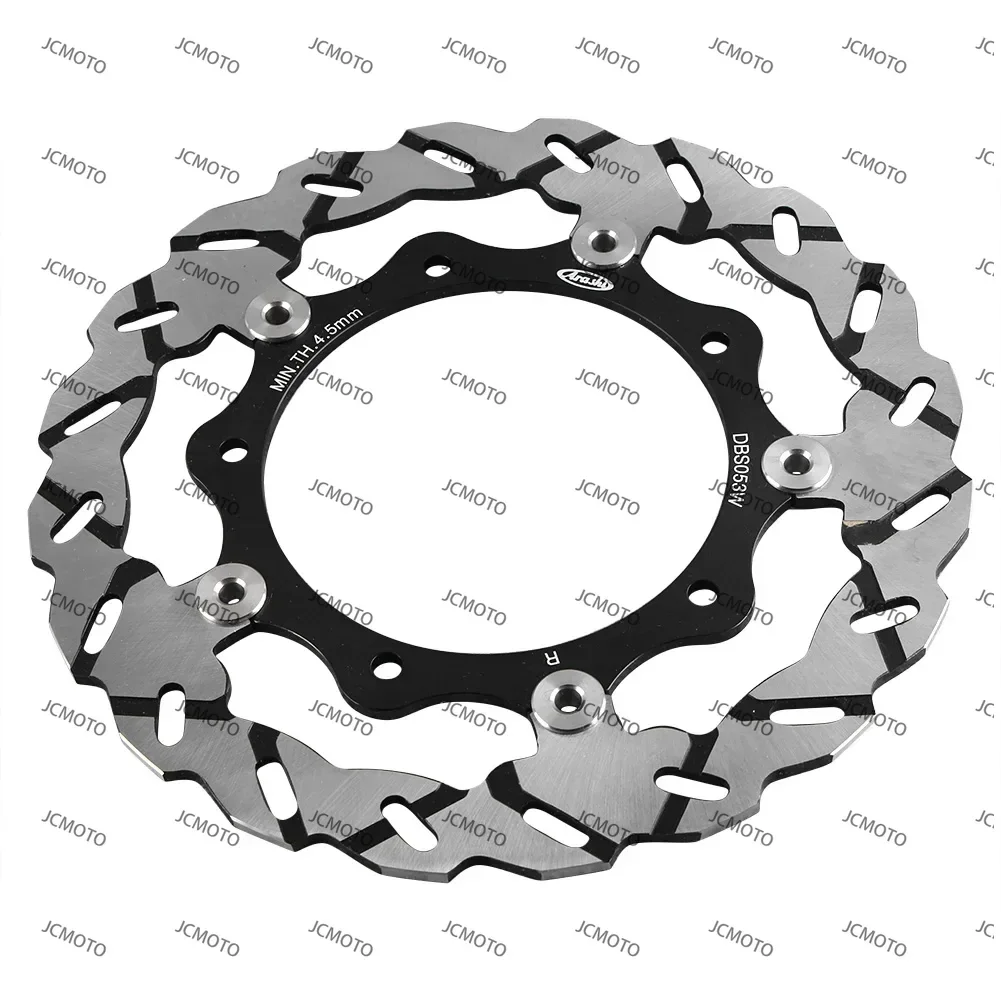 

2PCS Black For Yamaha X-MAX YP R 125 250 & XP T-MAX 500 2004 2005 2006 2007 Motorcycle Front Brake Disc Rotor Adaptor