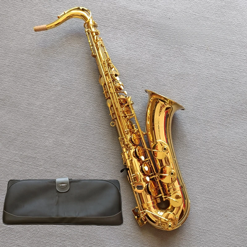 New high quality YTS-62 tenor saxophone Golden tenor saxophone Complete accessories Mouthpiece and case