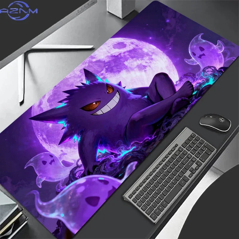 Anime Mouse Pad Mini Pc Pokemon Gengar Gaming Accessories Varmilo Keyboard Pad Desk Mat Gabinete Gamer Carpet Mousepad Mouse Mat