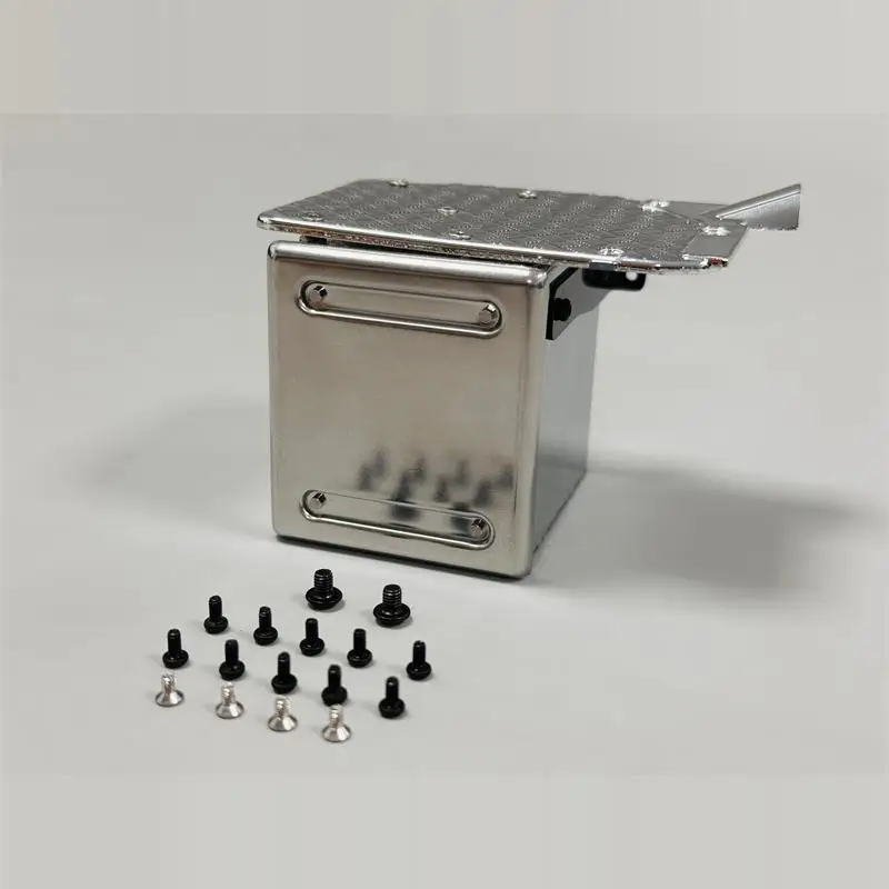 Metalowy zbiornik wydechowy do modeli Tamiya RC Scania770S w skali 1/14, ciężarówka wywrotka, ciągnik, akcesoria do modyfikacji DIY