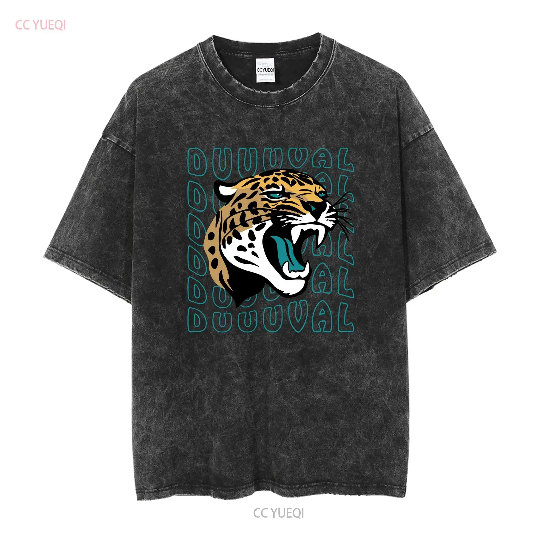 Duuuval Jaguars T Shirt Retro Inspired Jags Mascot Fan Game Day Jacksonville long or short sleeves vintage Washed Soft Unisex
