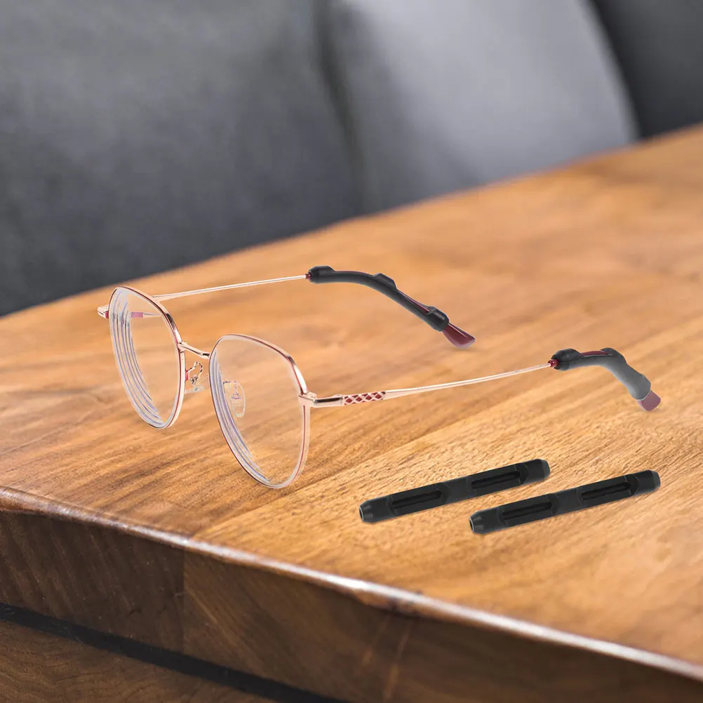 

Eyeglass Ear Cushions Silicone Glasses Accessories Antislip Temple Tips For Comfortable Wear During Exercise Work