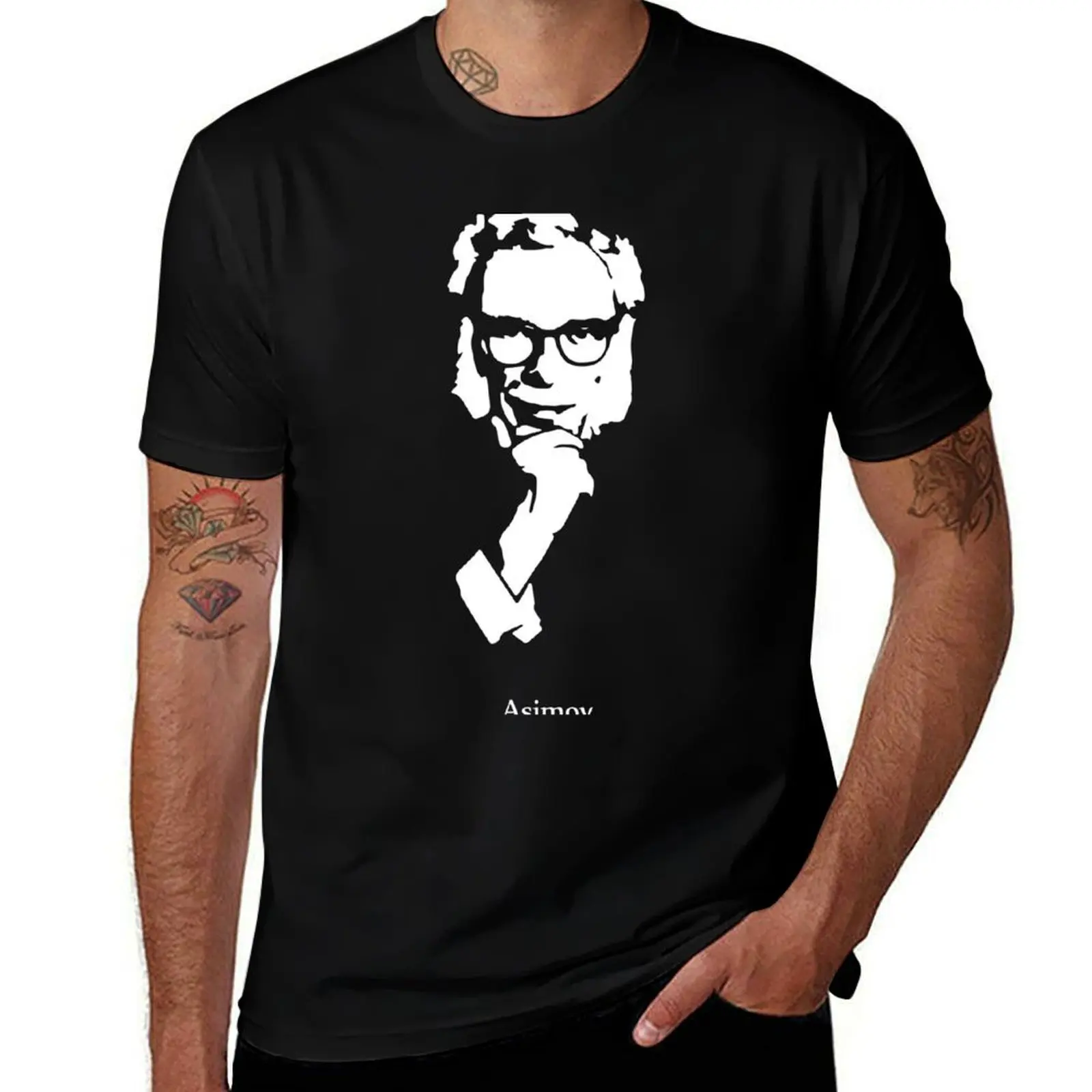 

shirts Asimov shirt anime shirts T-Shirt man plain t graphic oversize mens t Isaac t