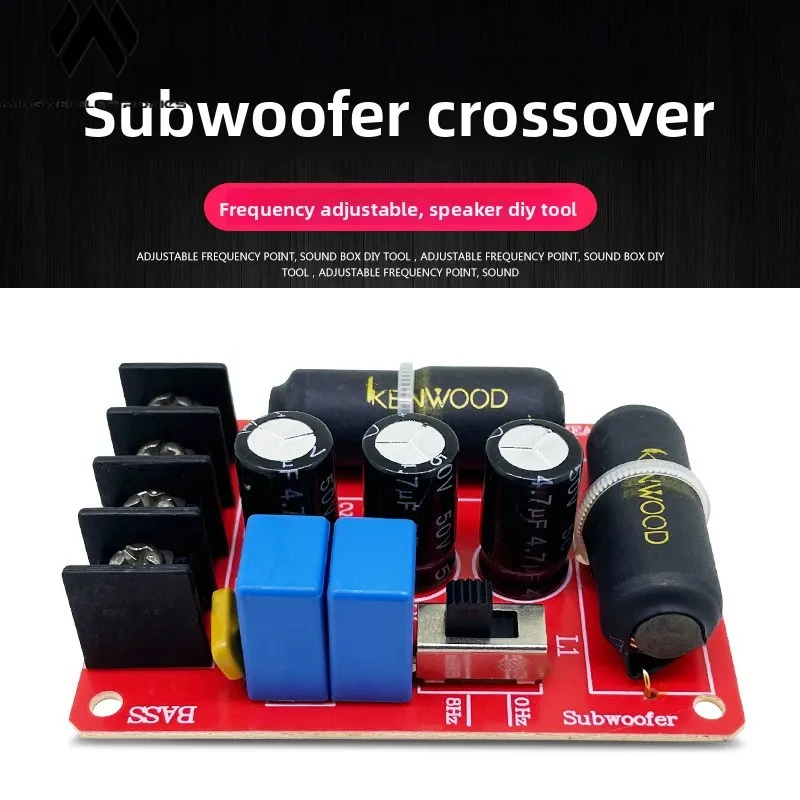 MW Audio 10pcs DIY Speaker Crossover Non Solder High Power Bass Crossover for Woofer