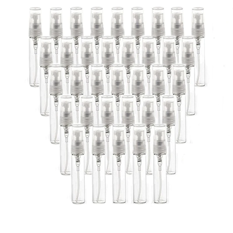 5PCS 2/3/5/7/10 ml ריק ברור מיני בושם זכוכית בקבוק ספריי ערפל מדגם עט contaier קטן בשמים מרסס בקבוקון מכולות