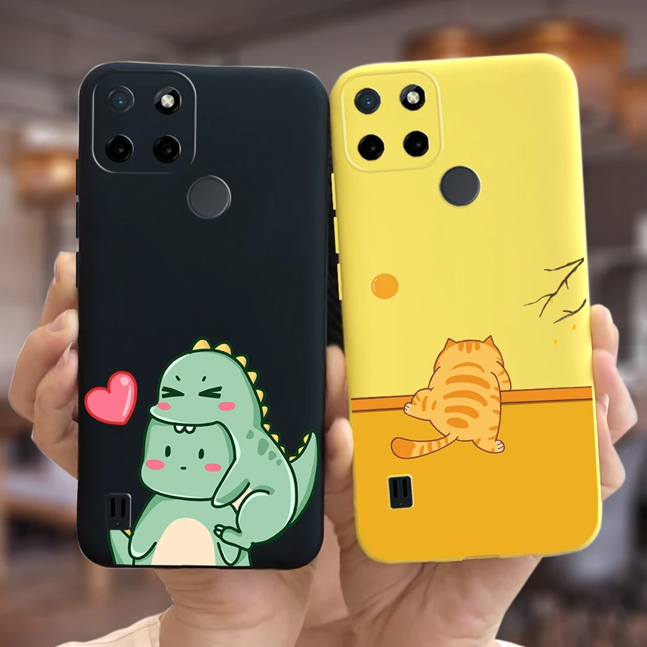 For Realme C21Y Case Realme C52Y Cute Candy Cartoon Cover Soft Silicone Phone Case For Realme C21 C 21 Y C25Y RealmeC21 Y Bumper