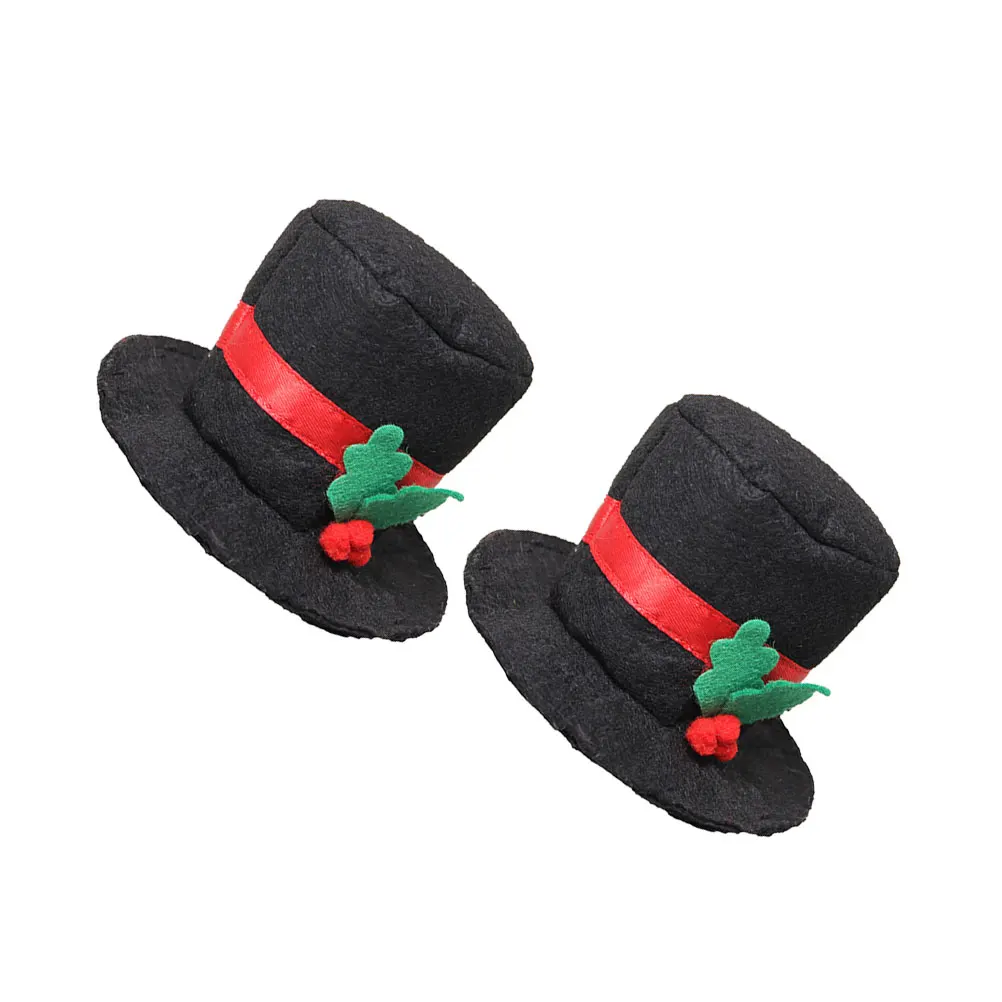 

2 Pcs Hat Cosplay Accessory Halloween Costumes Pet Has Christmas European and American