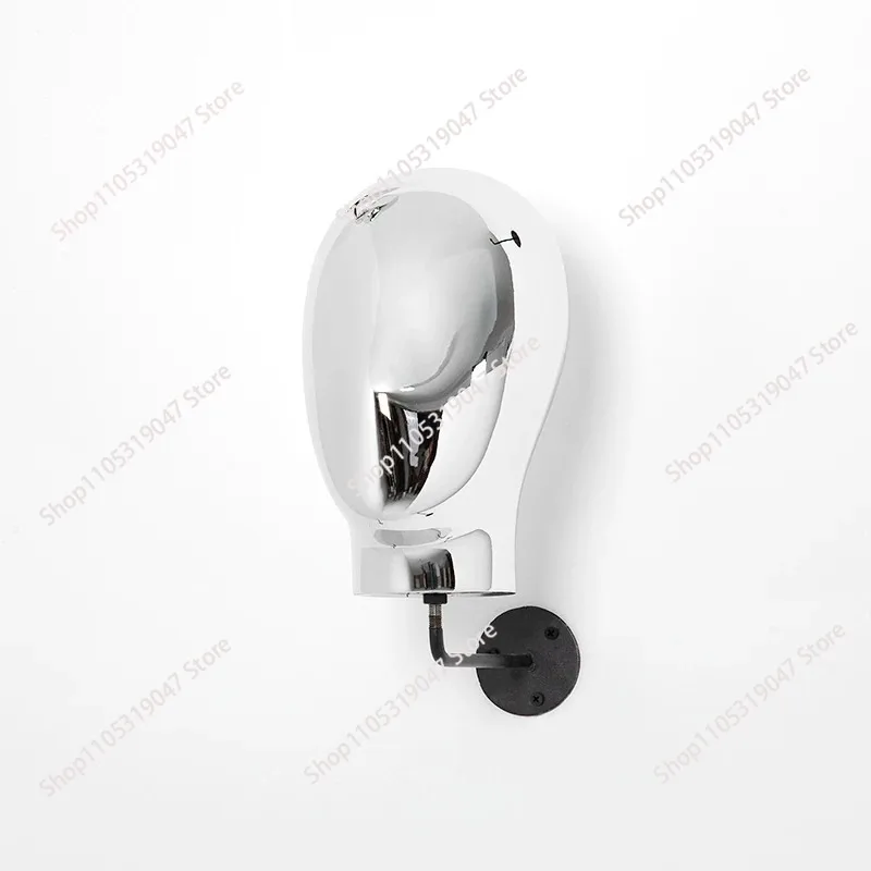 

Hat Rack Wall Mounted Mannequin Head Decorative Metal Vintage Style Holder Hat Holder Rack Storage Wigs Show