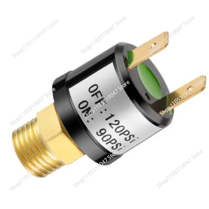 AC110-220V 90-120PSI Vacuum Pump Water Pump Air Compressor Air Pressure Switch Normally Open Normally Closed