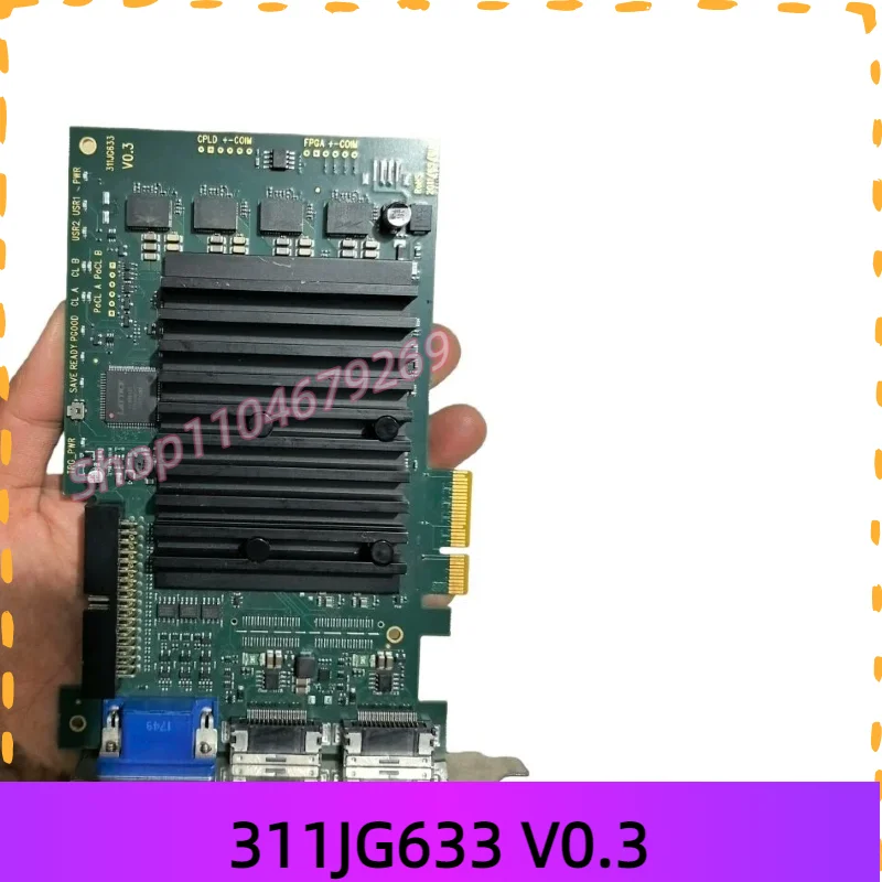 

For used BASLER Silicon Software mE5 marathon ACL 311JG633 V0.3 image acquisition card