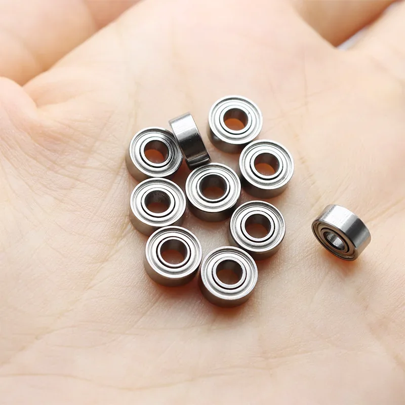 10 Stück Miniaturkugellager 3x7x3 3x8x4 4x8x3 5x8x2 5x10x4 8x22x7 608zz 2Z für Fahrrad RC Auto Spielzeug Hochgeschwindigkeitsstille kleine Lager