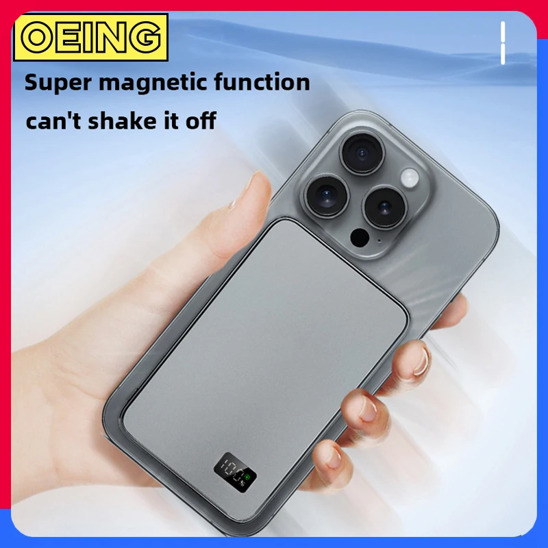 2025 New Magnetic Wireless Power Bank For Apple Magsafe Powerbank Super Fast Charging External Battery For iPhone Xiaomi Samsung