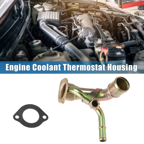 UXCELL-termostato refrigerante para motor, carcasa N ° F57Z-8592-AB para Mazda B2300 L4 140 2.3L 1994-1997, Ford Ranger L4 140