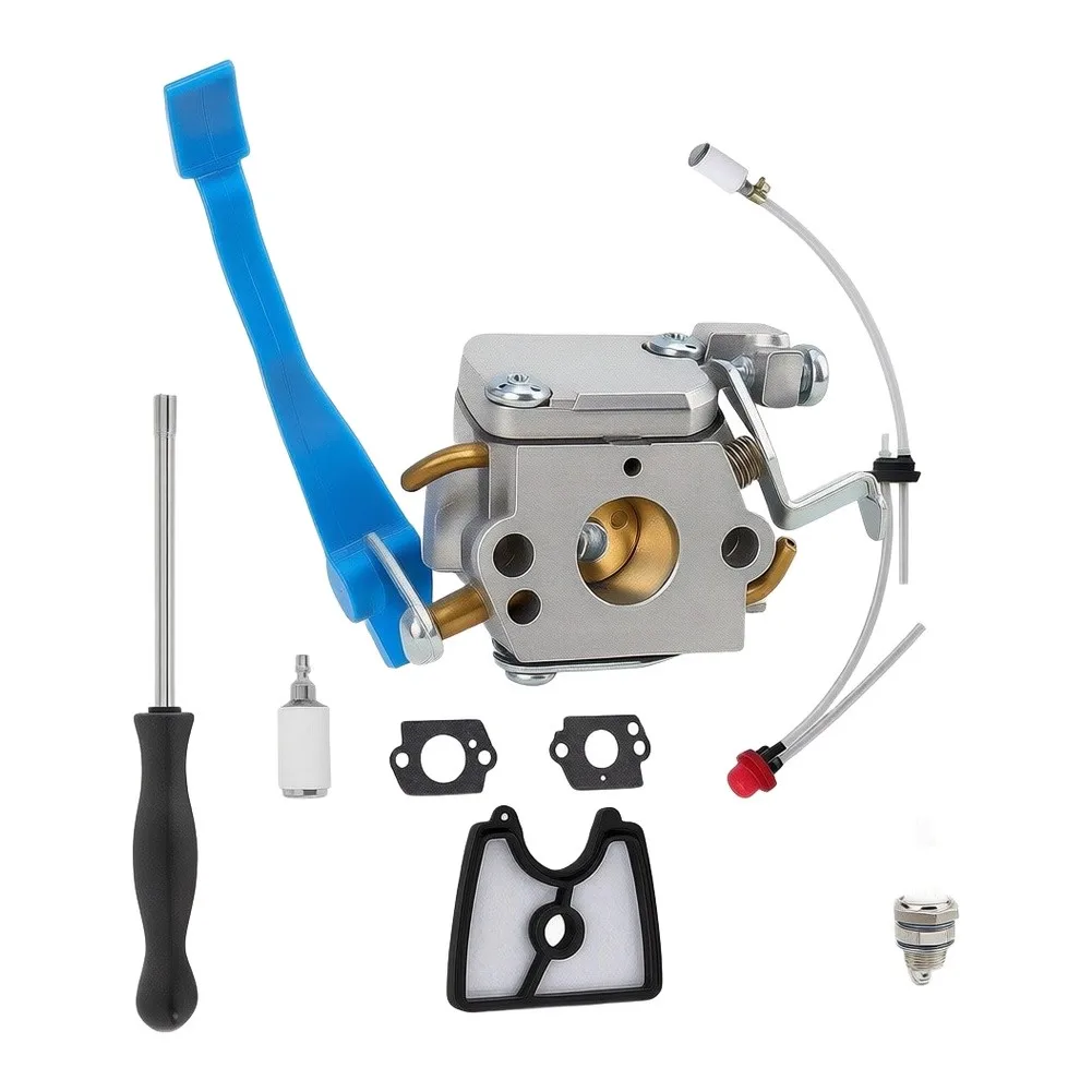 1pcs Carburetor Kit With Air Filter Fuel Line For Leaf Blower Trimmer Model 545081811 590460102 C1Q-W37 Replacement Parts