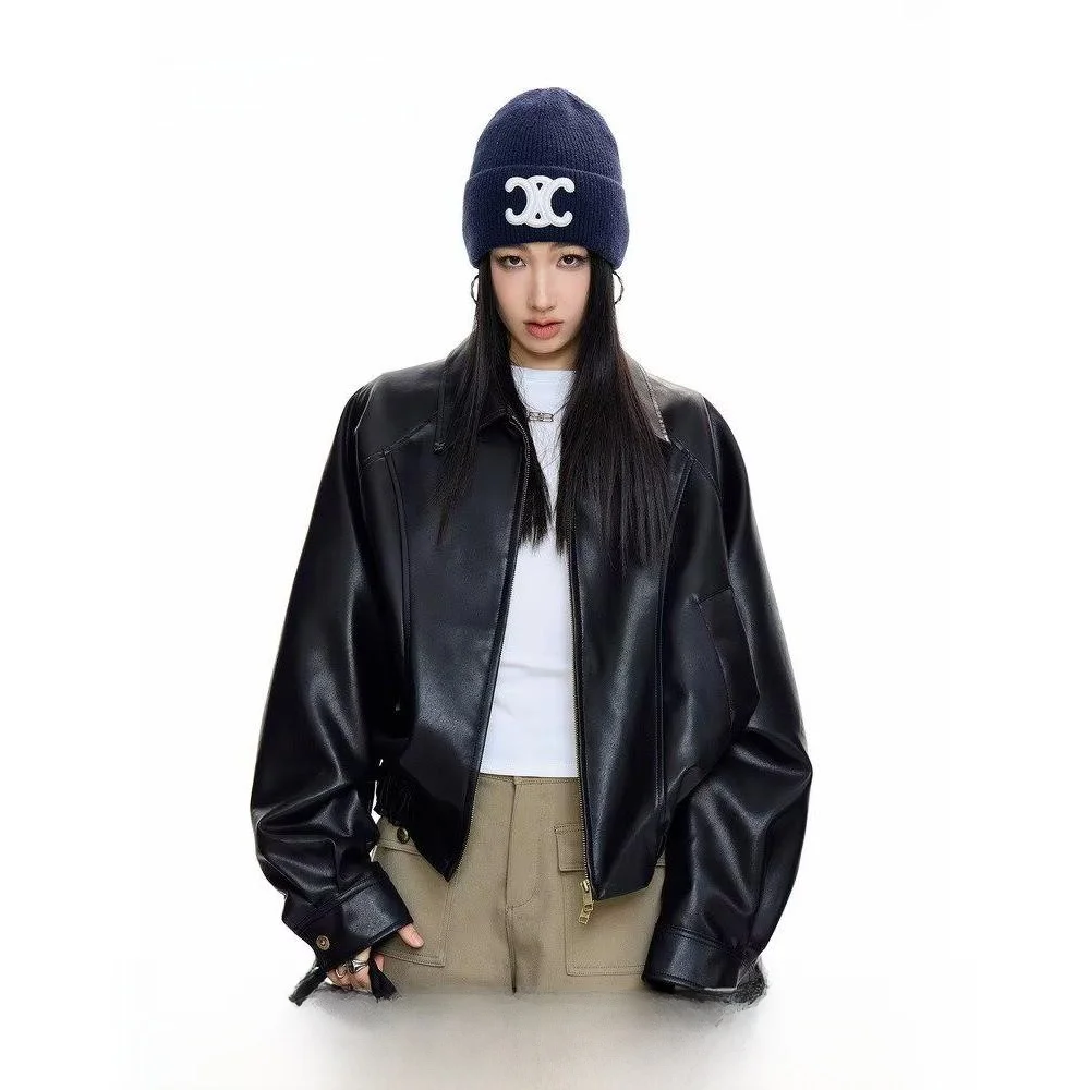 

Loose Men's Jaet 2024 Spring Autumn Sli Streetwear Hong Kong Sle Casual Coat Youth Trendy Outerwear Stand Fit Long...