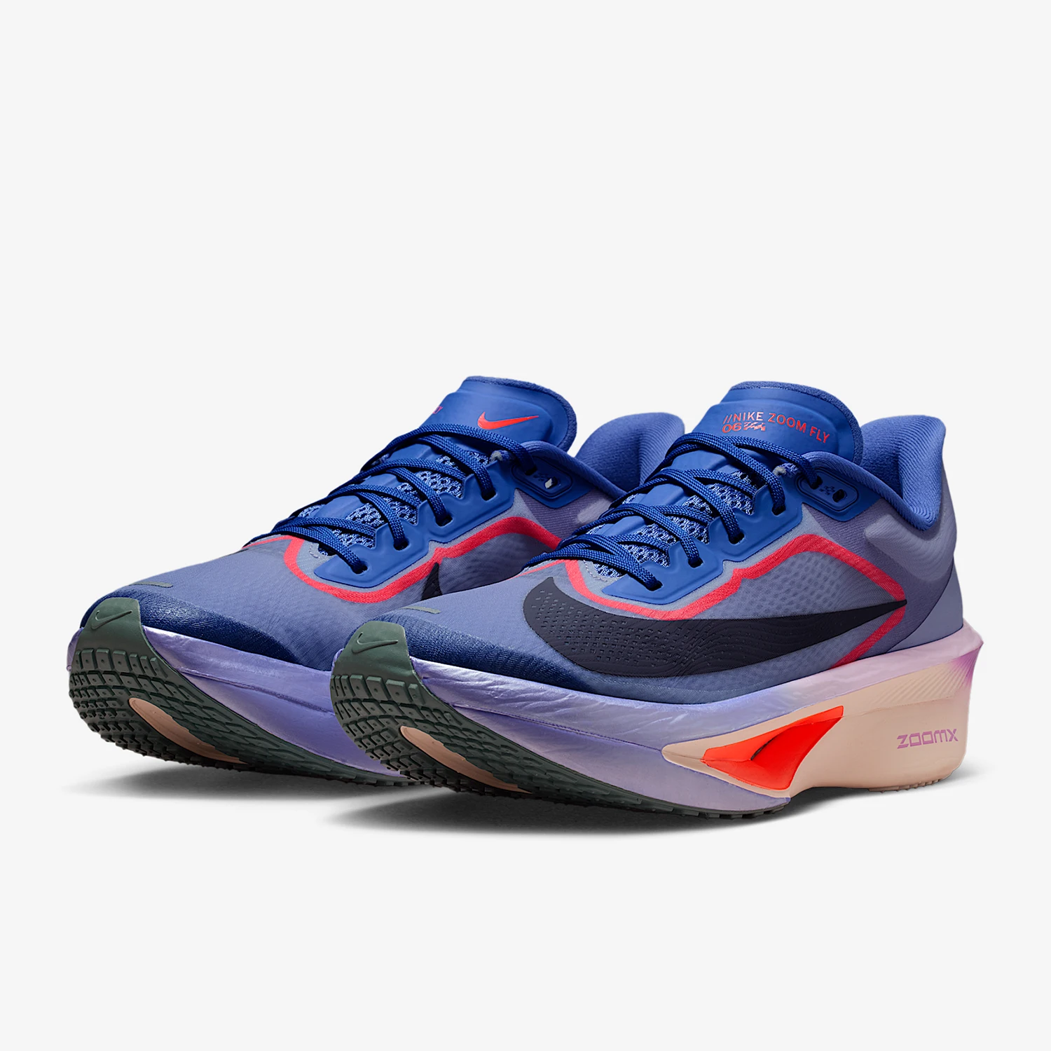 Nike Authentic Zoom Fly 6 Zapatillas para correr con cordones Retro Speed ​​para mujer FN8455-503