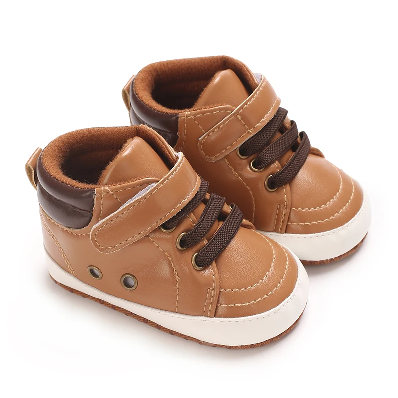 Boys Fashion Casual Shoes Spring And Autumn Baby Casual Shoes 0-18 Months Flat Shoes Baby Walking Shoes