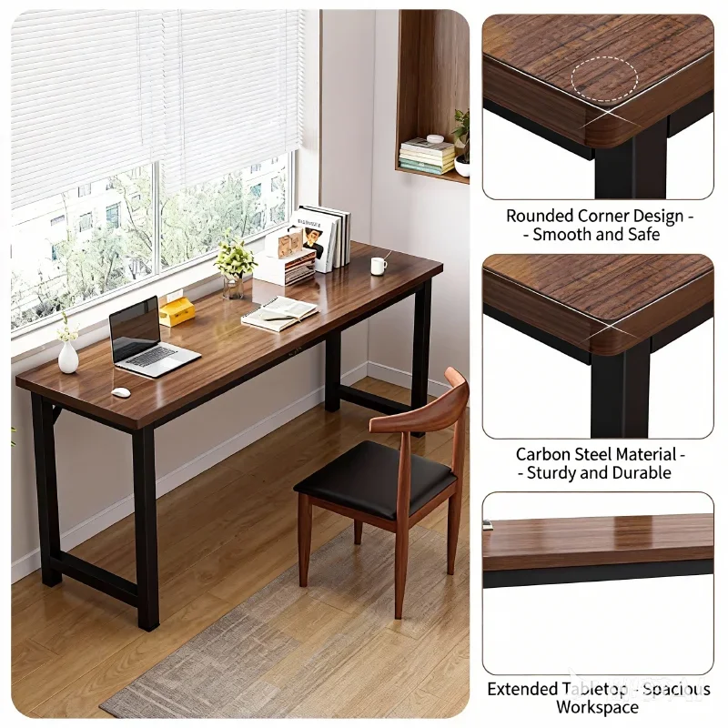 Modern Compact Dining Table Dual Purpose Study Desk Narrow Space Saving Foldable Extendable Kitchen Table Home Use Furniture