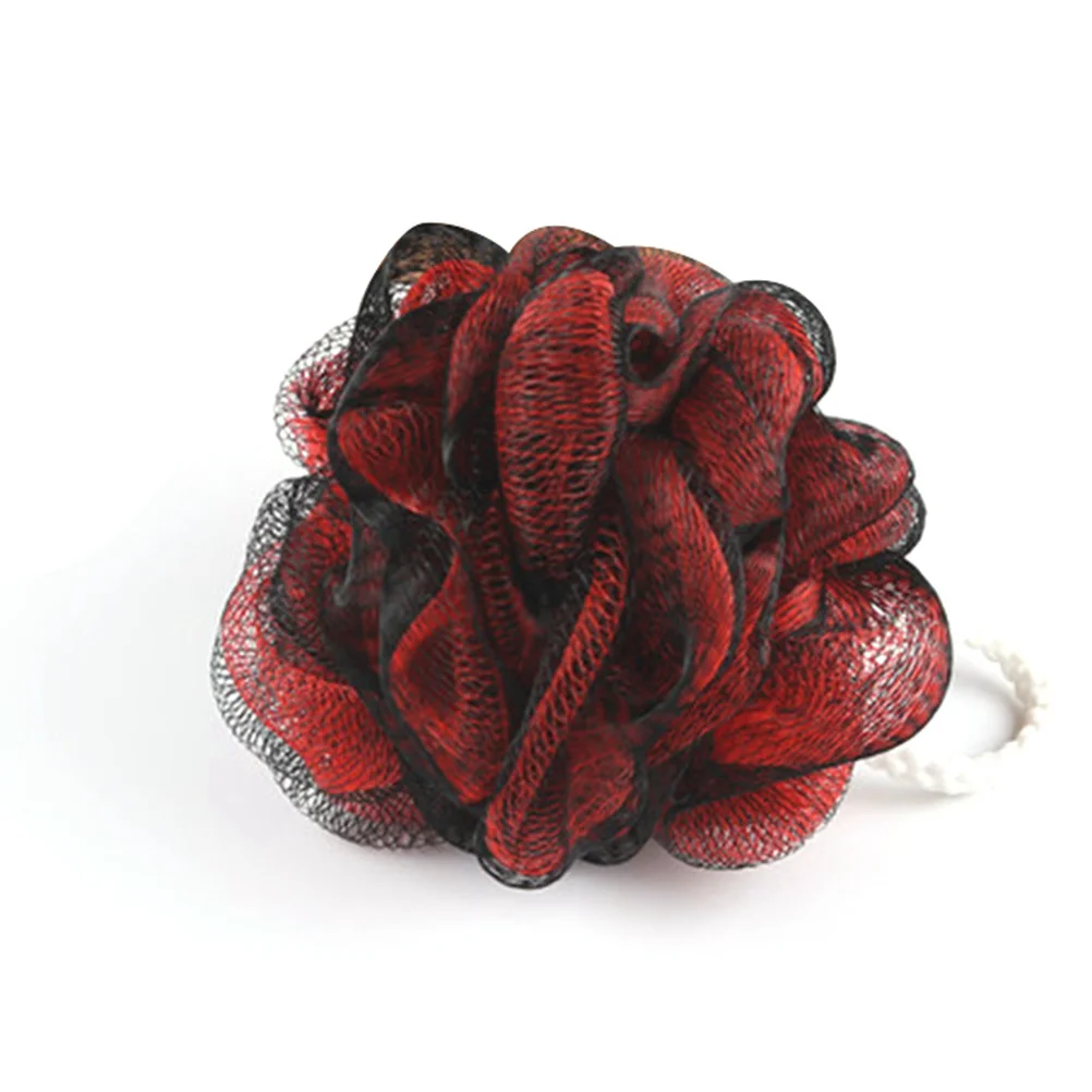 

5Pcs Mesh Bath Sponge 10x10x5cm Luxury Shower Ball for Gentle Exfoliating Body Scrub Clean with Rich Lather Bath Loofah Sponge