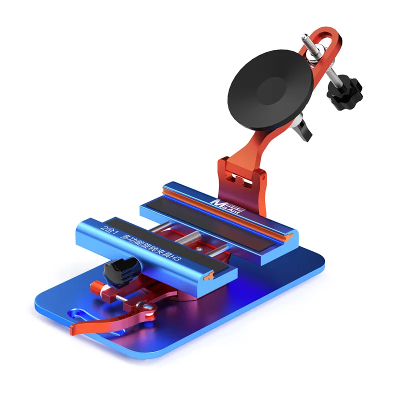 Maant H3 2in1 360 ° Roterende Universele Armatuur Gratis Verwarming Mobiele Telefoon Lcd-Scherm Backcover Demontage Verwijdering Klem Jig