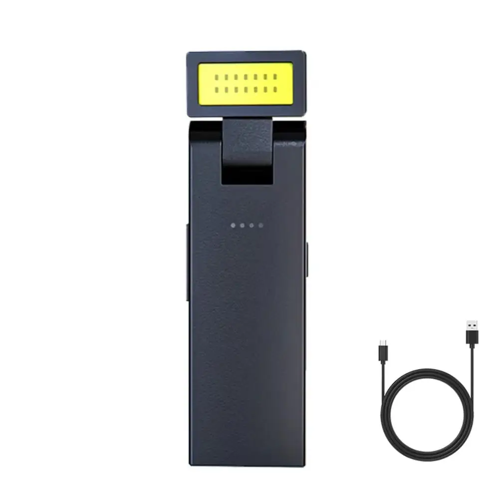 Portable Magnetic Work Light Mini 180 ° Rotatable COB Flashlight 3 Gears ABS Emergency Lamp Night Work