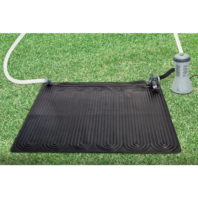 

Intex 28685E Solar Mat Above Ground Swimming Pool Water Heater for 8,000 GPH Pool, Black (4 Pack)