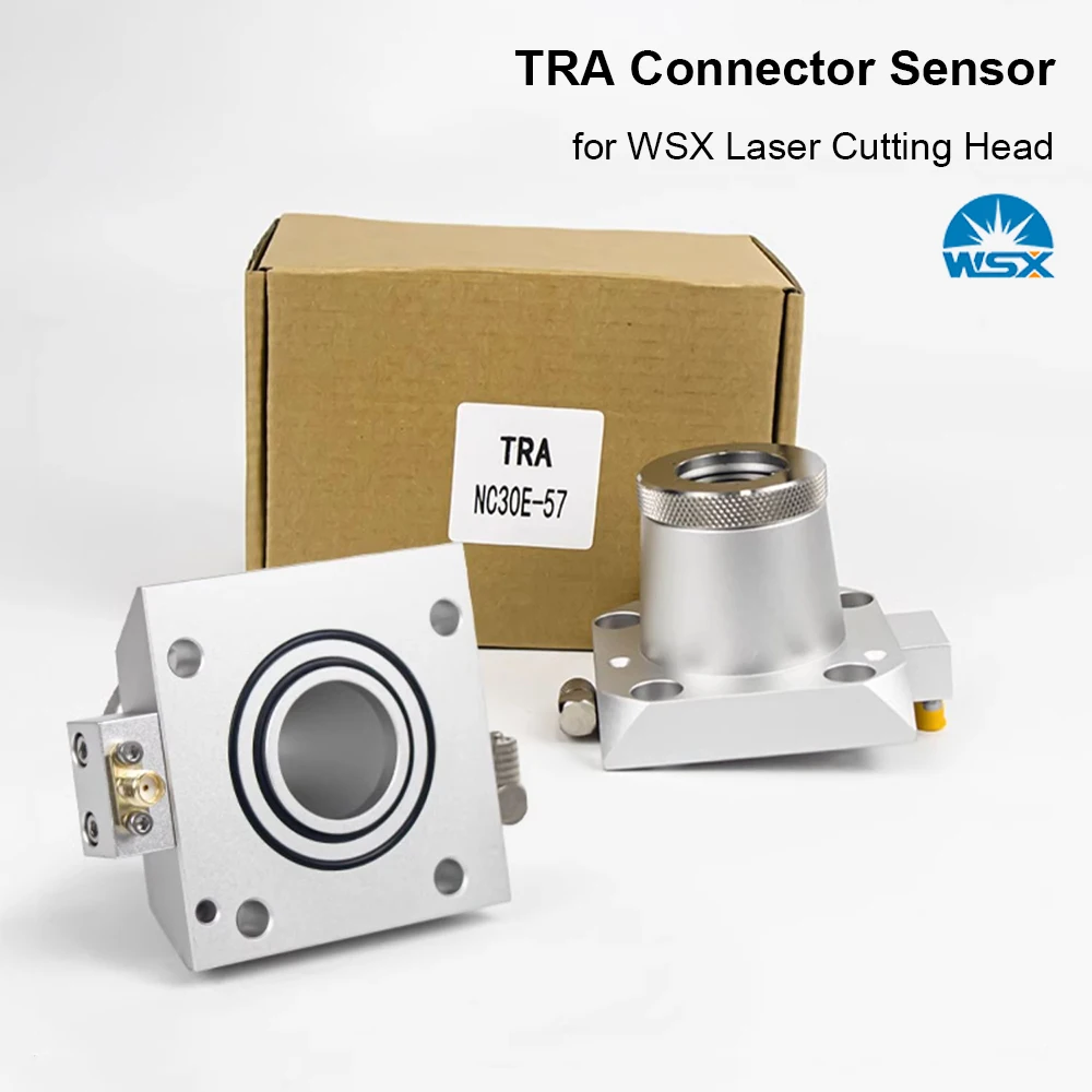 WSX TRA Laser Head Connection Parts KC13 KC15 NC30E NC63A Nozzle Sensor Connector For Fiber Laser Cutting Head