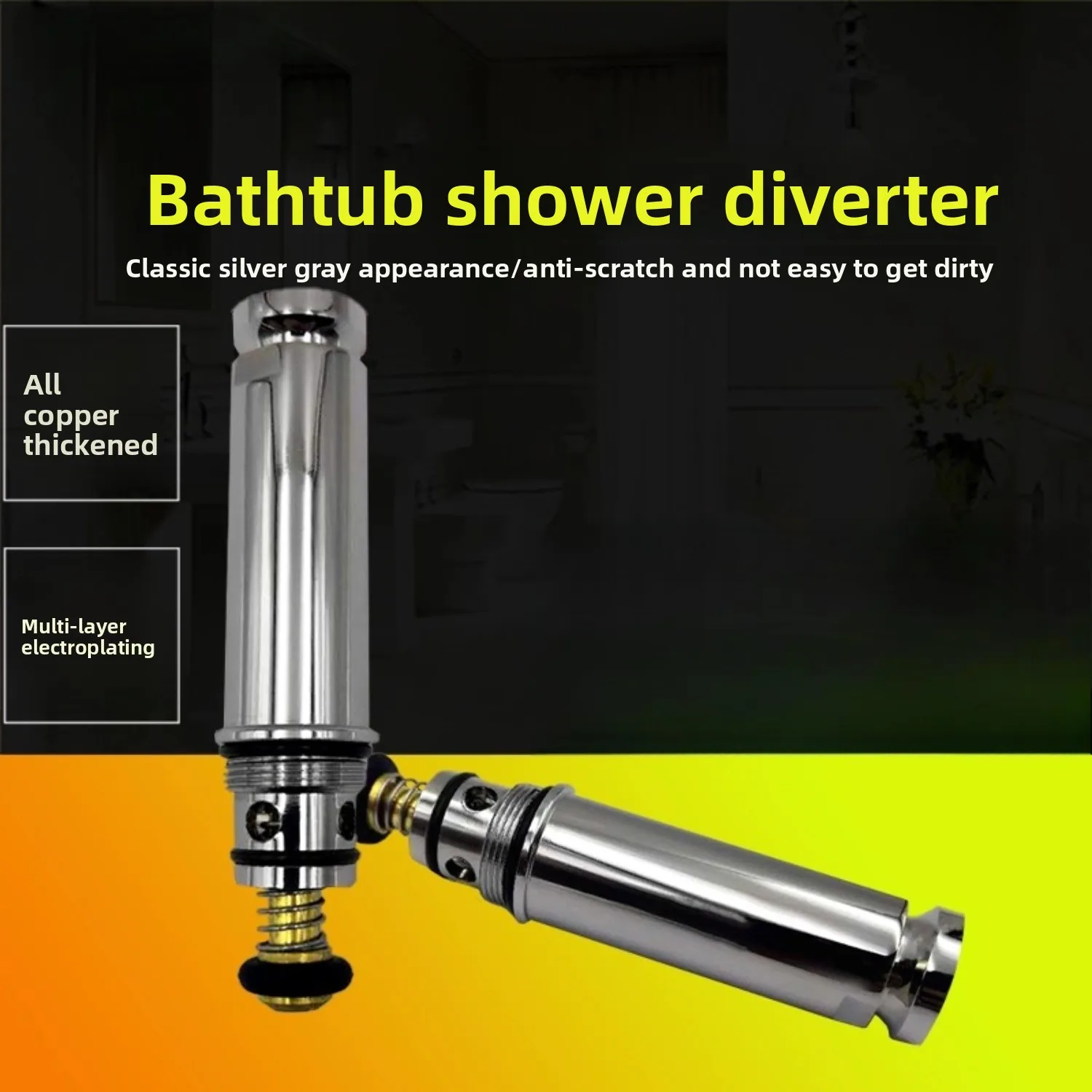 

В настенном смесителе для ванны, переключающий клапан, картридж, компонент смесителя, совместимый с деталями настенного клапана для душа и ванны ARROW