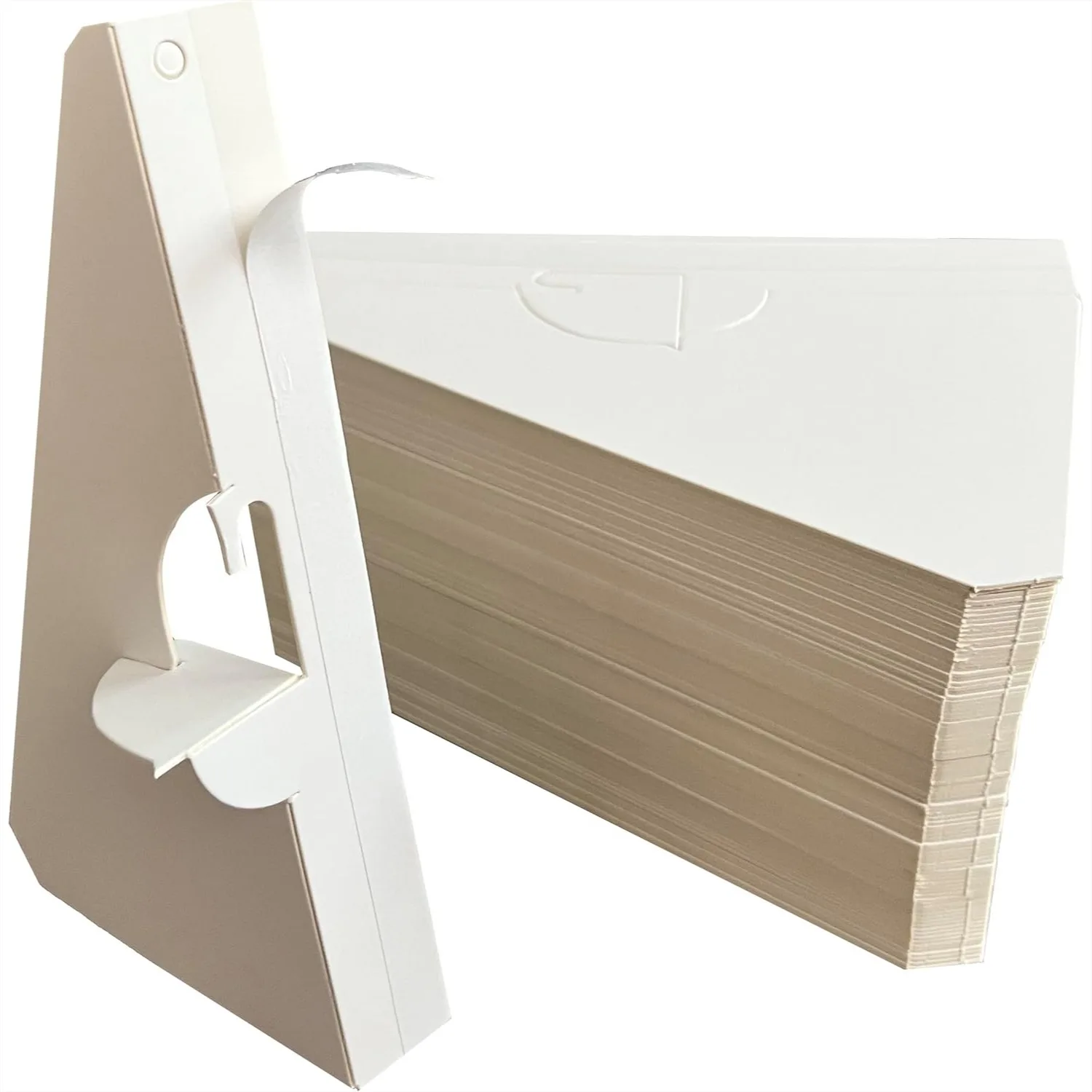 

3 Inch Self-Adhesive Cardboard Easel Backs, Pack of 60 for Picture Frame and Art Paper Display, Signs, Crafts