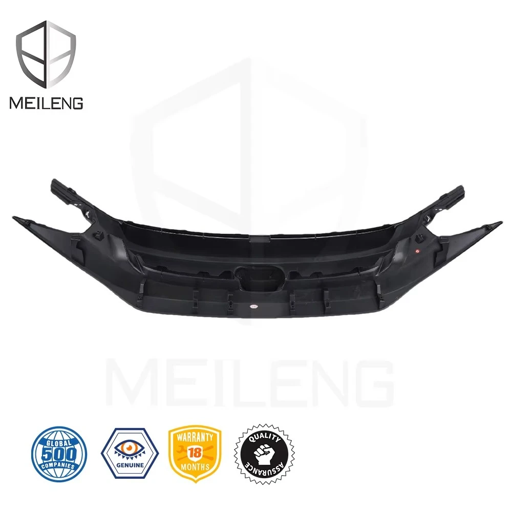 Black Chrome Plastic Front Grille Base Assy OE 71121-TGB-H01 For Honda Civic FK7 1.5T 2021, Wear Resistant Surface