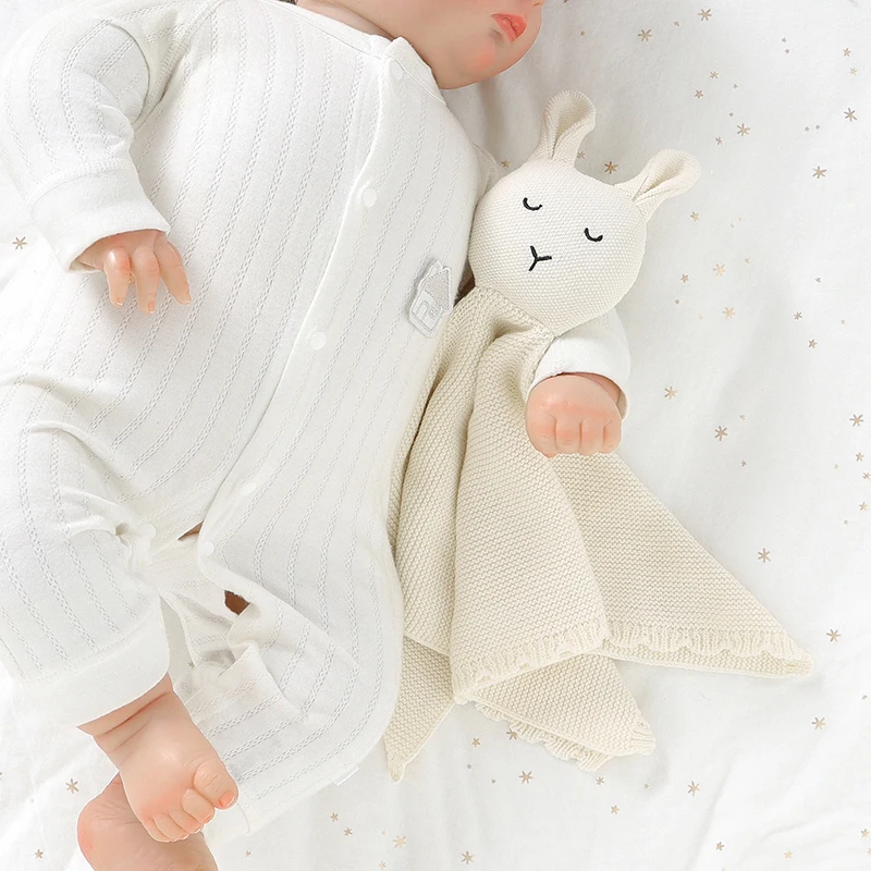 Baby Comforter Blankets Fashion Solid Color Newborn Infant Boys Girls Cotton Muslin Security Blankets Toy Soothe Appease Towels