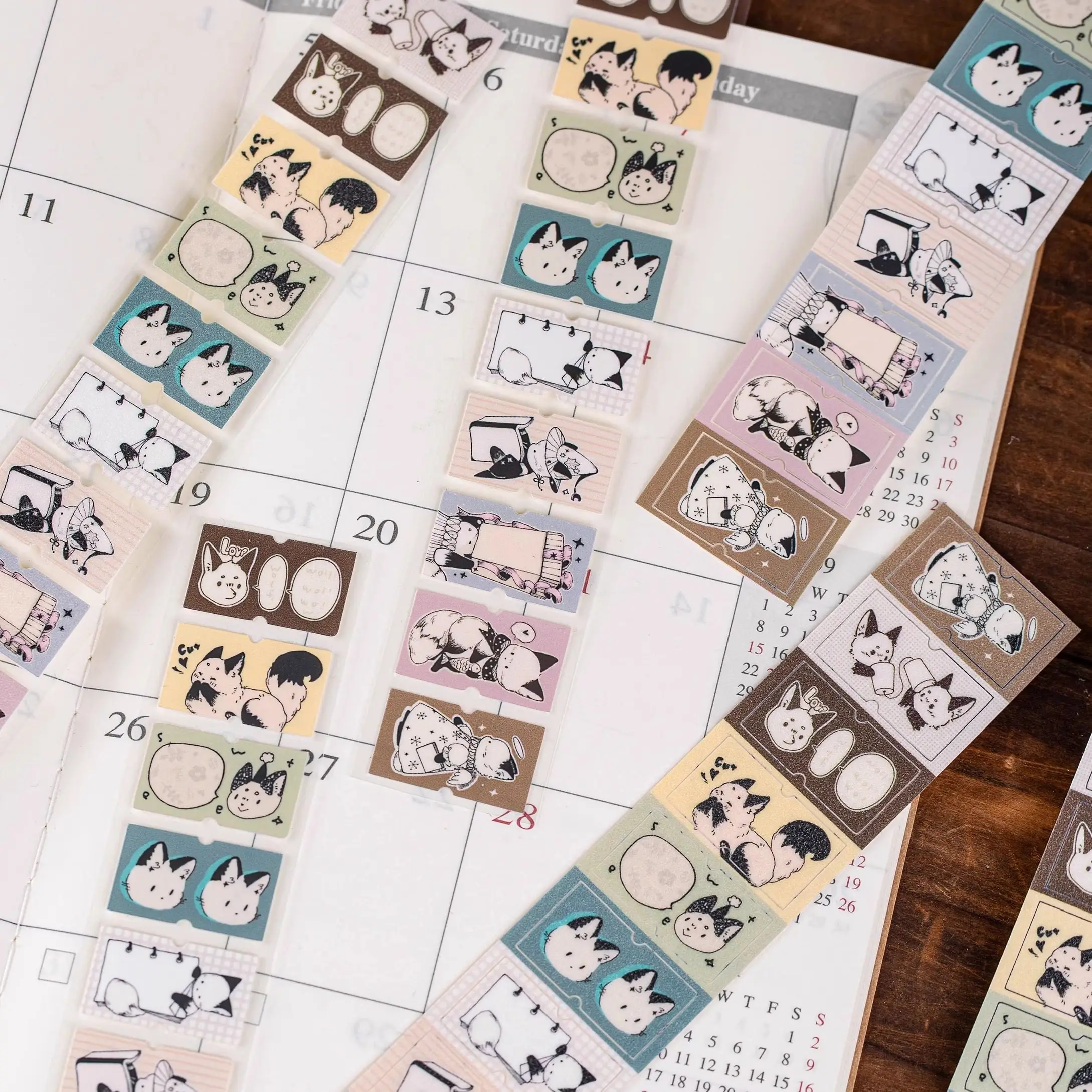 

Декоративные наклейки с изображением лисы — наклейки для скрапбукинга с животными (от 0 до 9) для журналов, планеров и поделок своими руками