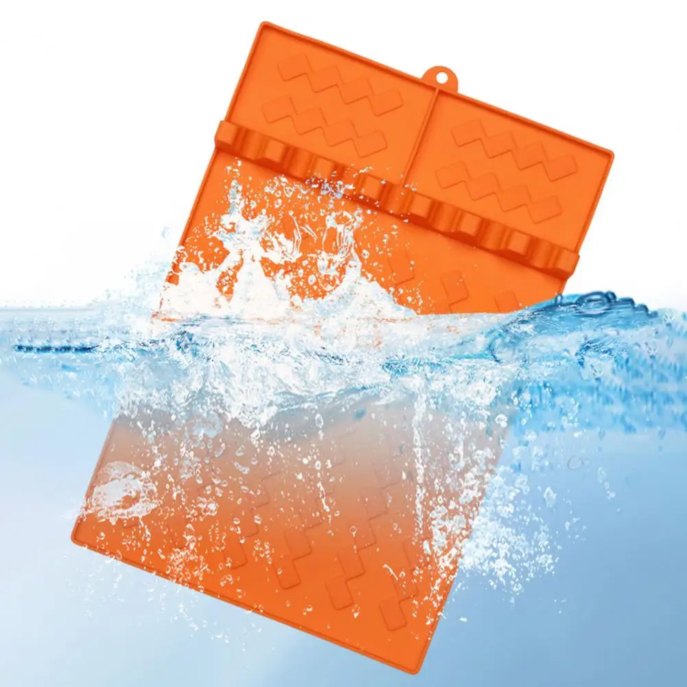 Bbq Grill Mat Food-grade Silicone Grill Mat Silicone Bbq Tool Mat Heat Resistant Grill Spatula Holder Non-slip for Outdoor