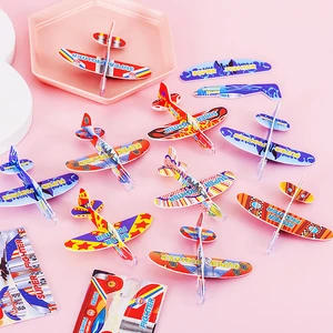 Multicolor Foam Flugzeugspielzeug für Kinder, Geburtstagsfeiererinnerungen, Pinata -Füllstoff, Kindergartenpreis, DIY, Jungen und Mädchen, 20pcs 8 Hauptverkaufsschaumfüllung - №2