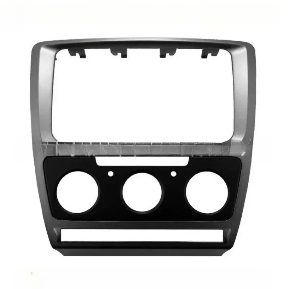 Fit for Octavia Fascia Stereo Radio DVD for CD Panel Dash Mount Trim Kit Frame Stereo Panel Car Refitting Fascia