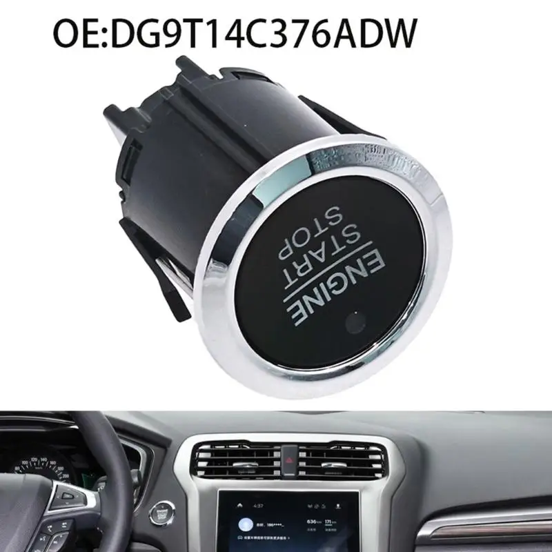 M76E Fahrzeug-Start-Stopp-Knopf, schlüssellose Start-Zündknopfschalter für F150 F250 F350, abgenutzter Push-Start-Service – Detail 7