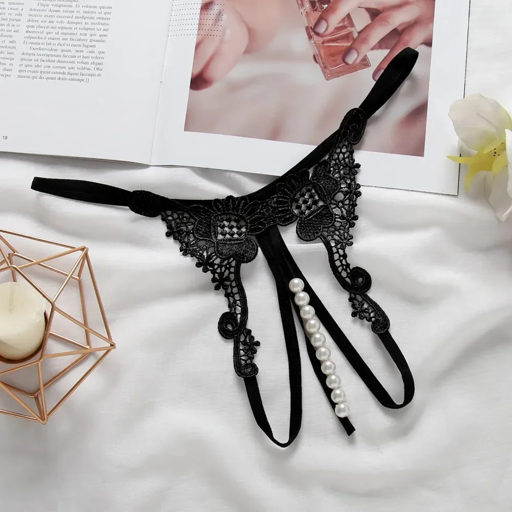 

Трусики-танга для женщин с подвеской Lady Pearl G String V-стринги женские трусики с низкой талией трусы для женщин нижнее белье женское