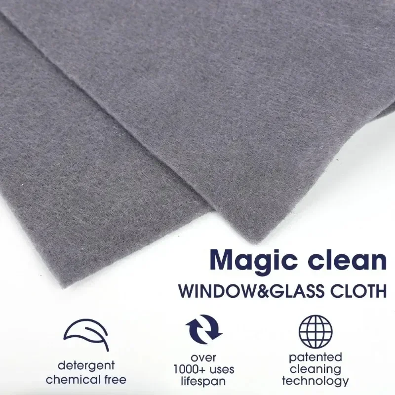 Reusable Window Cleaning Tools Window Mirror Wiping Towel Kitchen Cloths Household Rags 5/10 Pieces Microfiber Cloth Dishcloth