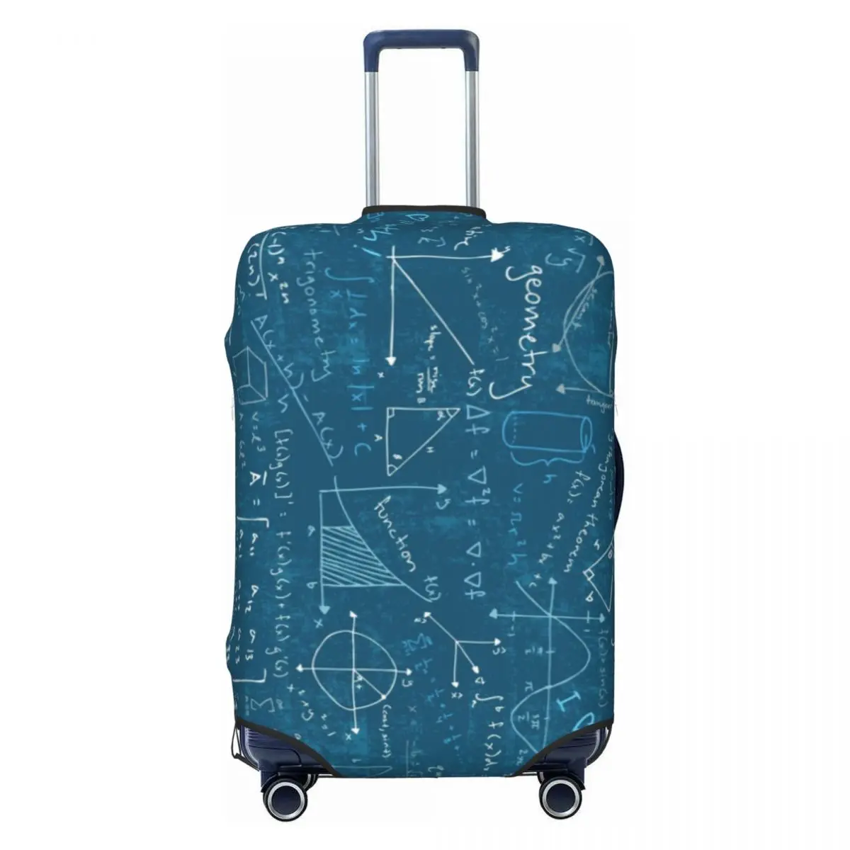 

Изготовленная на заказ математическая формула, математический чехол для багажа, защита для научного компьютерщика, учителя, дорожный чемодан, защитный чехол для 18-32 дюймов