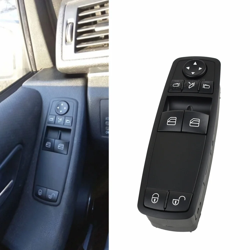 

Malcayang NEW High Quality Door Window Mirror Master Switch fit For Mercedes A1698206810 A 169 820 68 10 1698206810