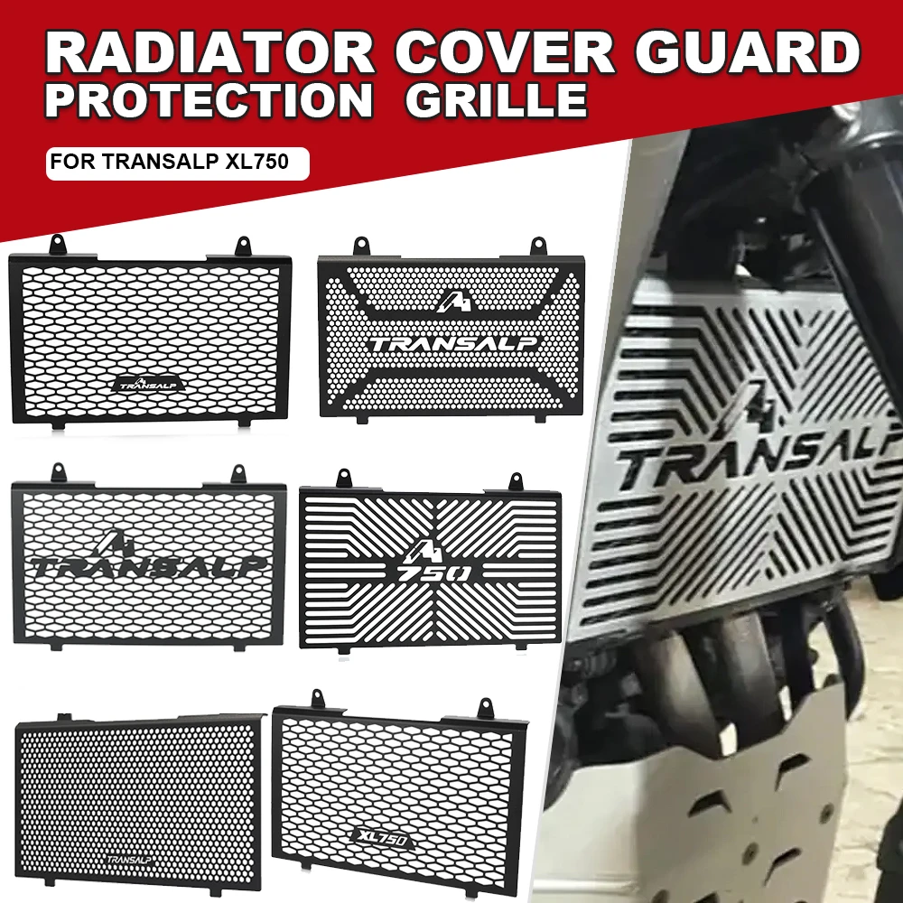 

For HONDA XL 750 2023-2025 2026 xl750 TRANSALP 750 2024 Motorcycle Accessories Radiator Grille Guard Cover Water tank Protector